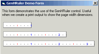 GenHRuler in action